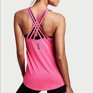 Victoria Secret Sport Strappy Mesh Tank